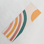 Abstract Colors of the Rainbow Yoga Mat Gallery Image 1