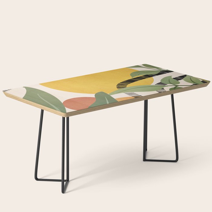 Tropical Garden Leaves 02 Coffee Table Gallery Image 1