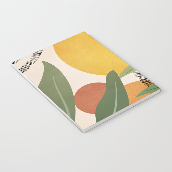 Tropical Garden Leaves 02 Notebook Gallery Image 3