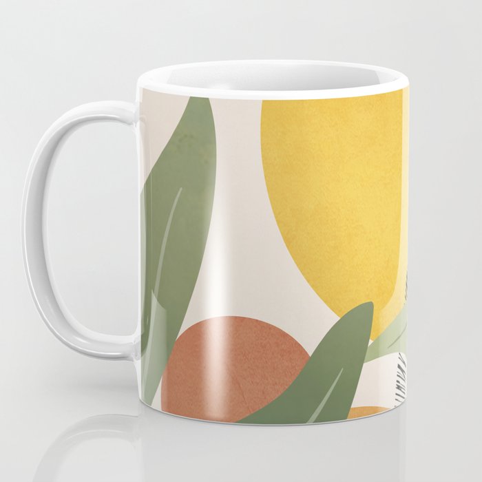 Tropical Garden Leaves 02 Coffee Mug Gallery Image 3