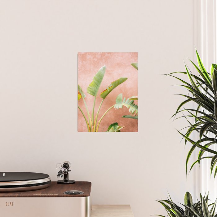 Palms of Ourika Morocco | Pastel Travel Photography Marrakech | Square Poster Gallery Image 2