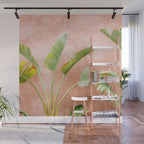 Palms of Ourika Morocco | Pastel Travel Photography Marrakech | Square Wall Mural Gallery Image 1