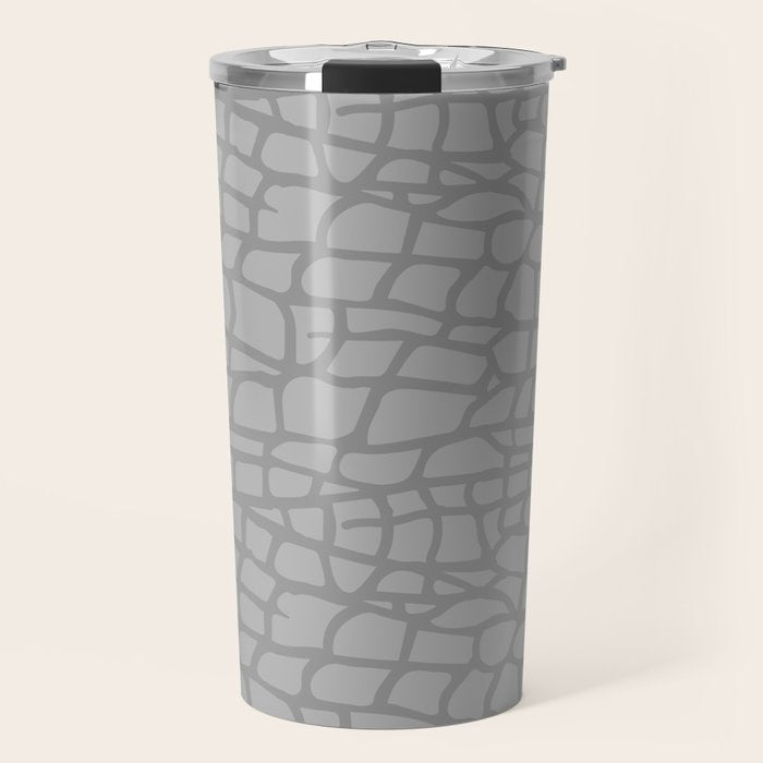 Gray Elephant Skin - Wild Animal Travel Mug Gallery Image 1