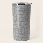 Gray Elephant Skin - Wild Animal Travel Mug Gallery Image 1
