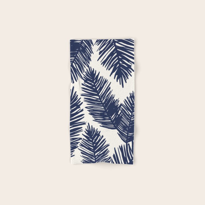 Tropical blue palms Bath Towel Gallery Image 1