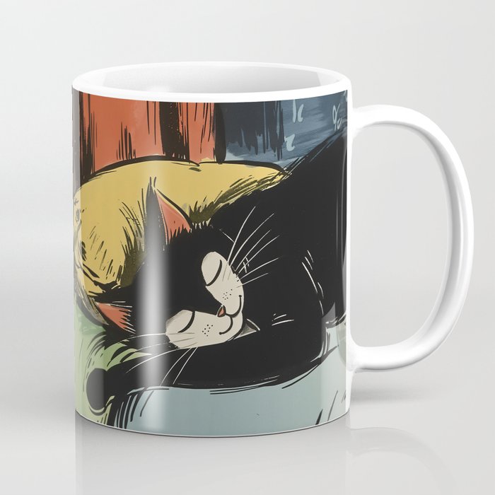 Ludwig The Black Cat  Coffee Mug Gallery Image 1