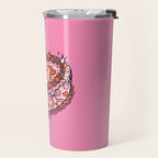 Mr. and Mrs. Cake Travel Mug Gallery Image 2
