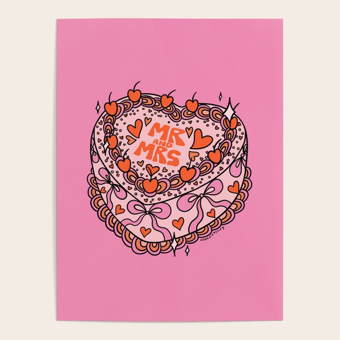 Mr. and Mrs. Cake Poster Gallery Image 4