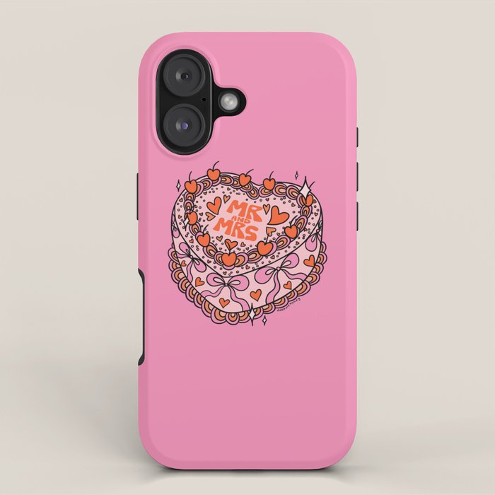 Mr. and Mrs. Cake iPhone Case Gallery Image 1