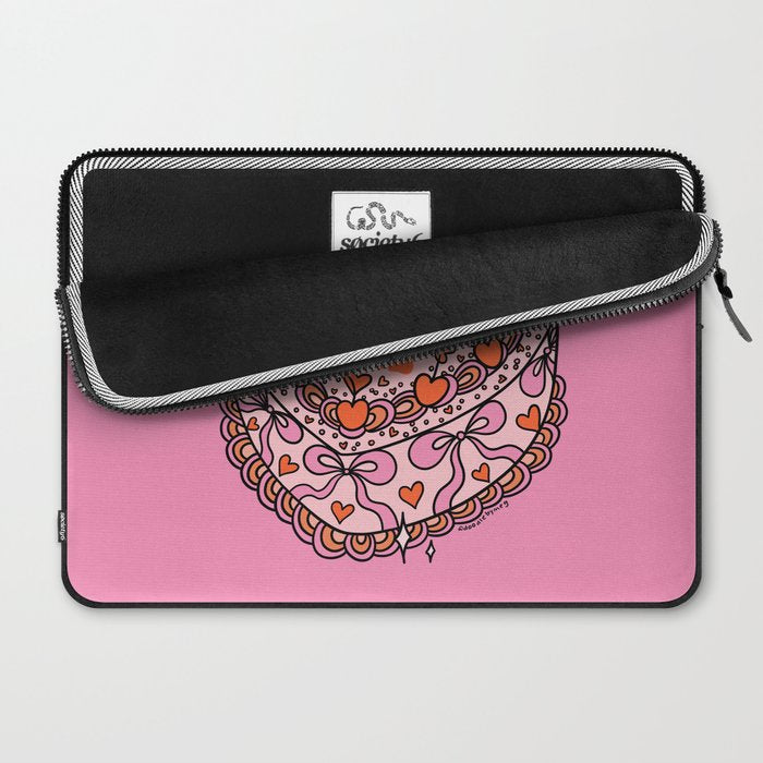 Mr. and Mrs. Cake Laptop Sleeve Gallery Image 2