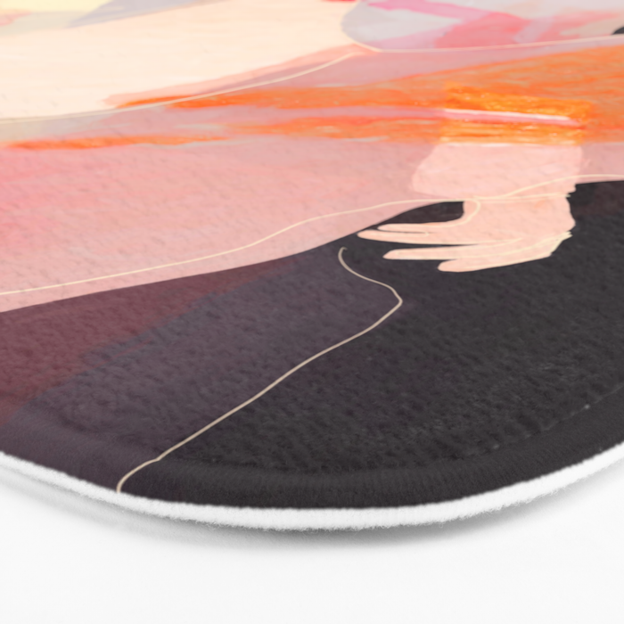 Abstract Figures Bath Mat Gallery Image 3