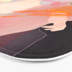 Abstract Figures Bath Mat Gallery Image 3
