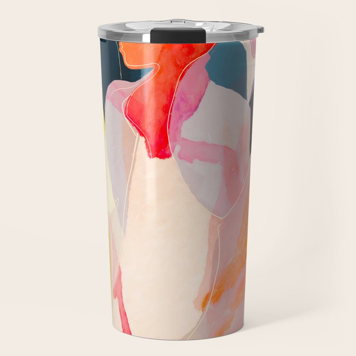Abstract Figures Travel Mug Gallery Image 1