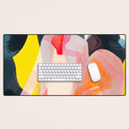 Abstract Figures Desk Mat Gallery Image 1