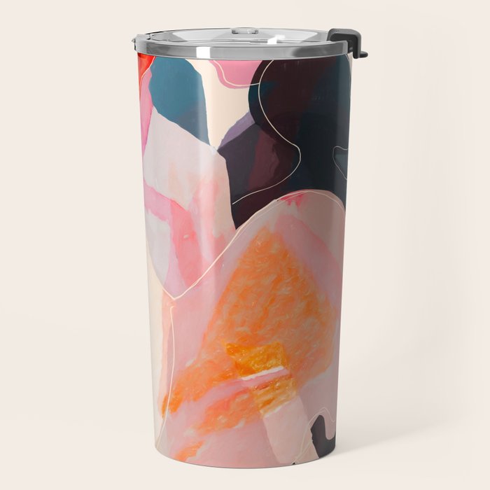 Abstract Figures Travel Mug Gallery Image 2