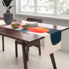 Abstract Figures Table Runner Gallery Image 2