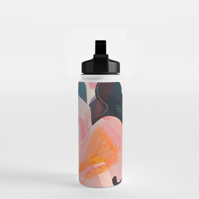 Abstract Figures Water Bottle Gallery Image 2
