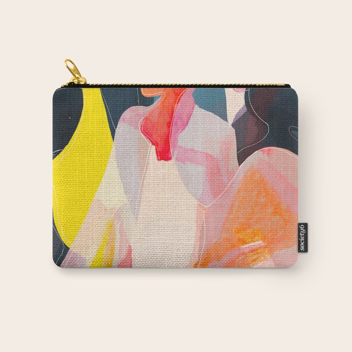 Abstract Figures Carry All Pouch Gallery Image 1