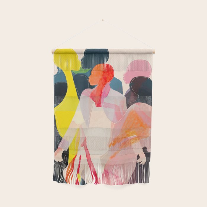 Abstract Figures Wall Hanging Gallery Image 1