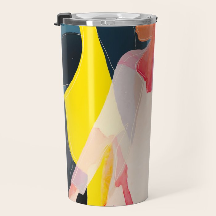Abstract Figures Travel Mug Gallery Image 3