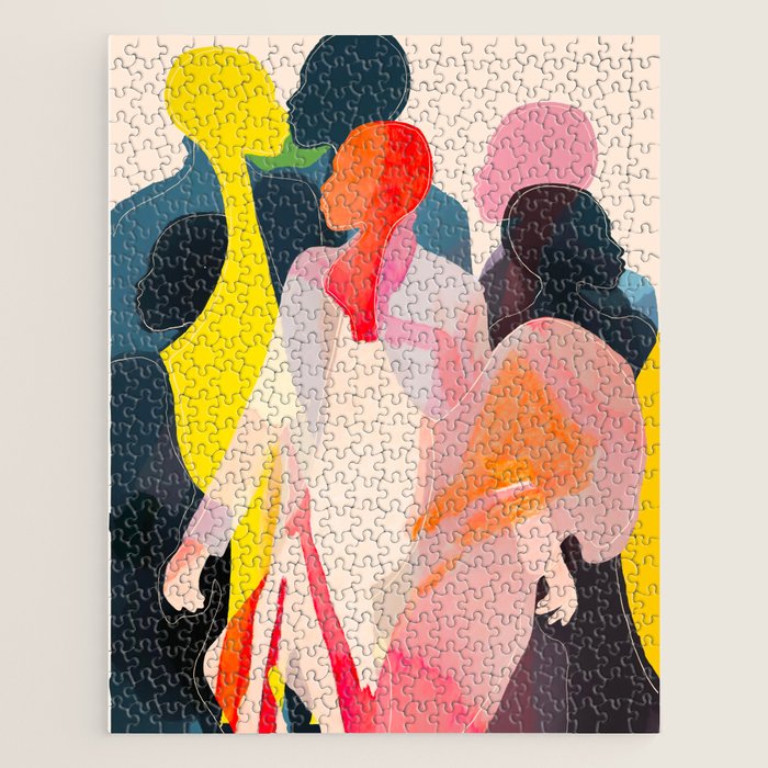 Abstract Figures Jigsaw Puzzle Gallery Image 1