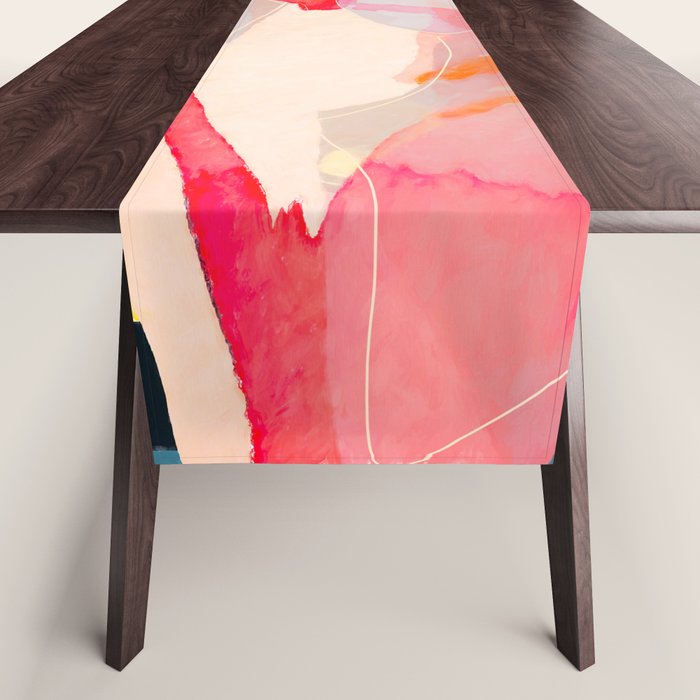 Abstract Figures Table Runner Gallery Image 1