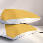 Tricolor Geometry Navy Yellow Pillow Sham Gallery Image 3
