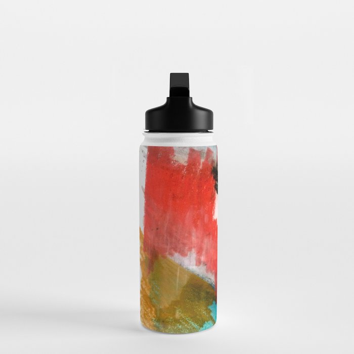 Happiness - a bright abstract piece Water Bottle Gallery Image 3