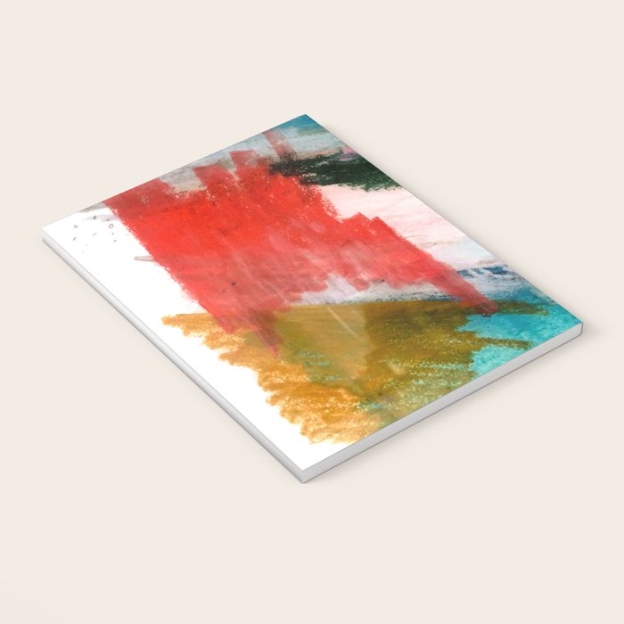 Happiness - a bright abstract piece Notebook Gallery Image 3