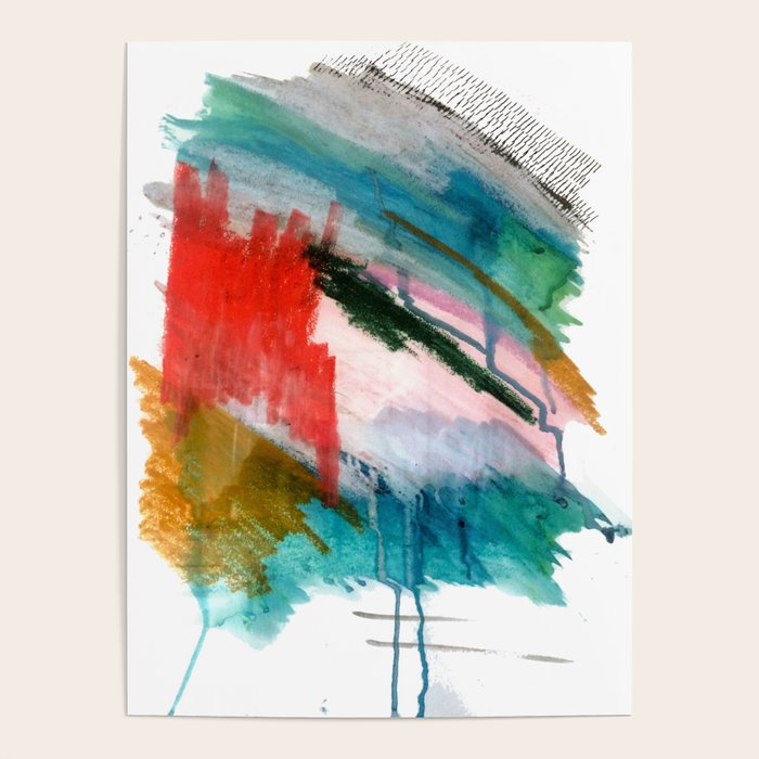 Happiness - a bright abstract piece Poster Gallery Image 4