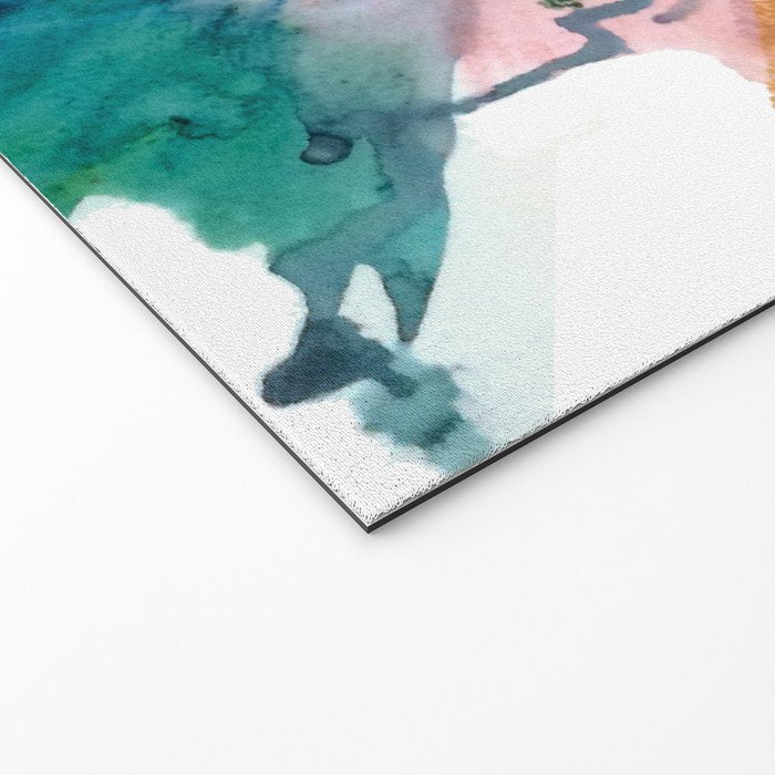 Happiness - a bright abstract piece Welcome Mat Gallery Image 2