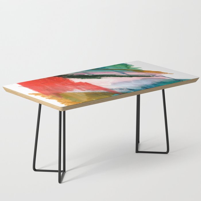 Happiness - a bright abstract piece Coffee Table Gallery Image 1