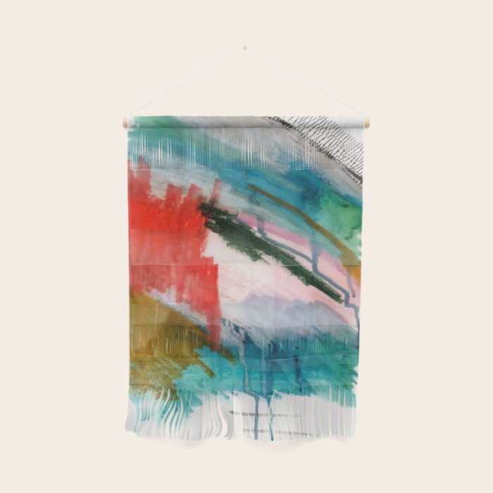 Happiness - a bright abstract piece Wall Hanging Gallery Image 1