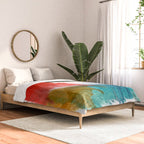 Happiness - a bright abstract piece Comforter Gallery Image 2