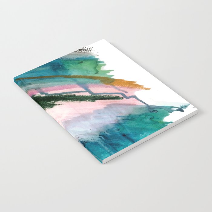 Happiness - a bright abstract piece Notebook Gallery Image 2