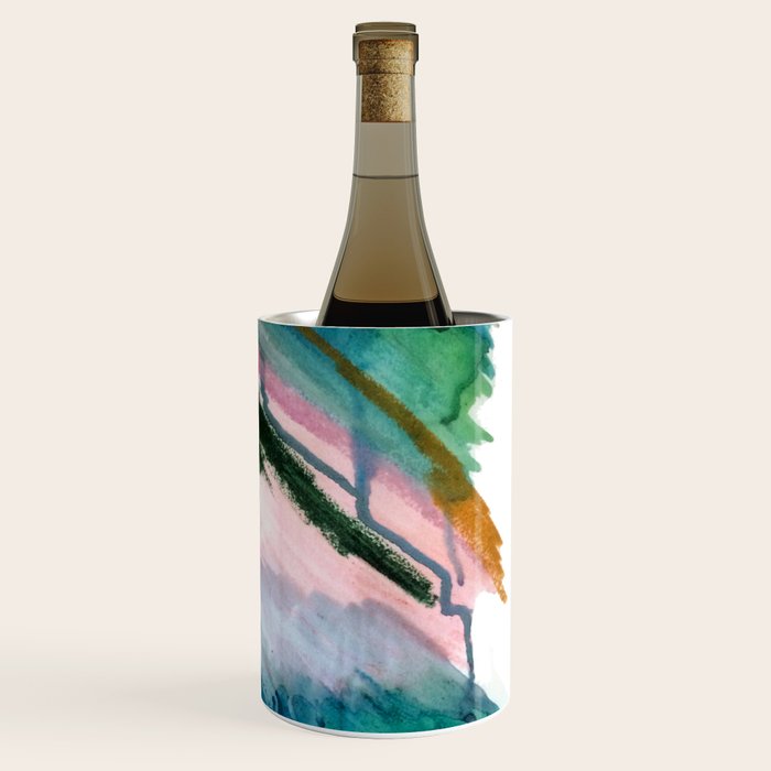 Happiness - a bright abstract piece Wine Chiller Gallery Image 3