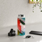 Happiness - a bright abstract piece Water Bottle Gallery Image 5