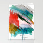 Happiness - a bright abstract piece Stationery Card Gallery Image 2
