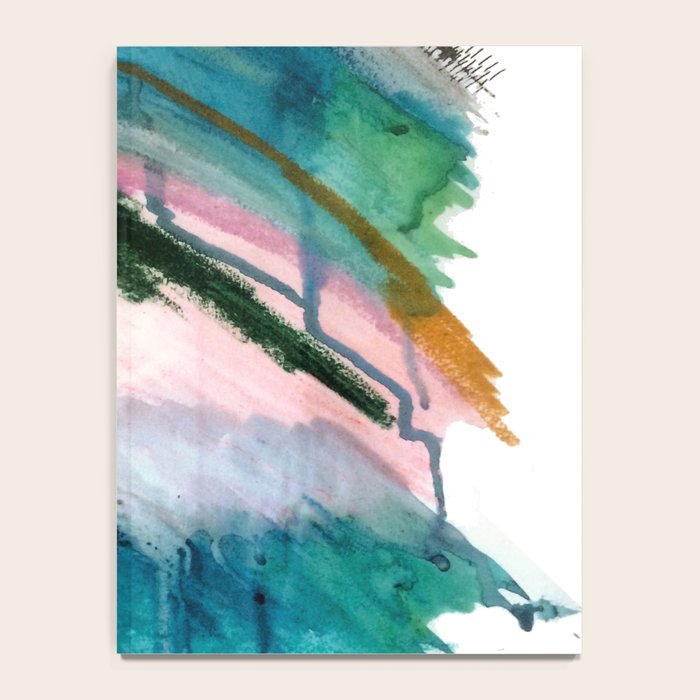 Happiness - a bright abstract piece Notebook Gallery Image 4