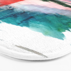 Happiness - a bright abstract piece Bath Mat Gallery Image 3