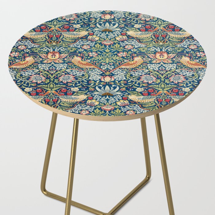 William Morris  Strawberry Thief Side Table Gallery Image 2