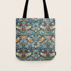 William Morris  Strawberry Thief Tote Bag Gallery Image 1