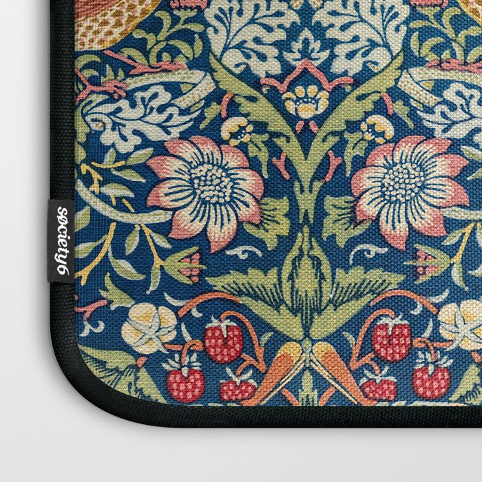 William Morris  Strawberry Thief Laptop Sleeve Gallery Image 3