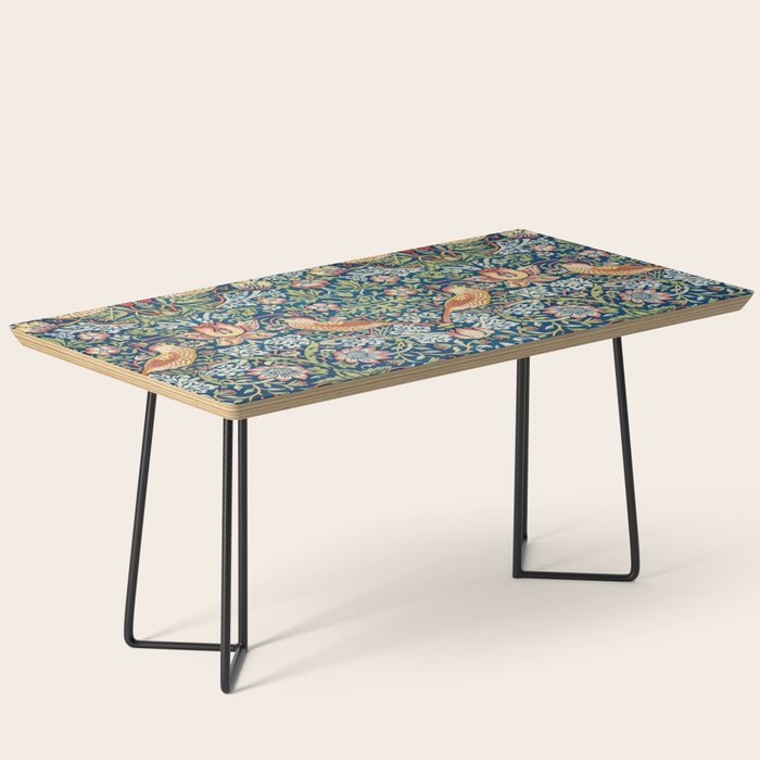 William Morris  Strawberry Thief Coffee Table Gallery Image 1