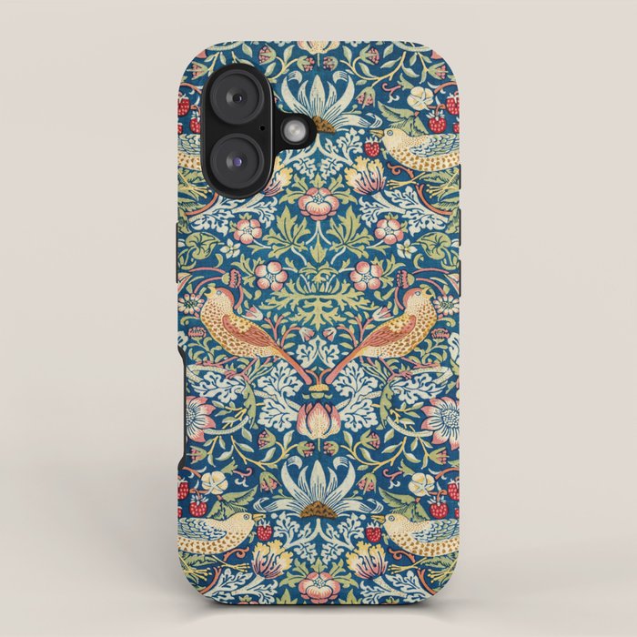 William Morris  Strawberry Thief iPhone Case Gallery Image 1