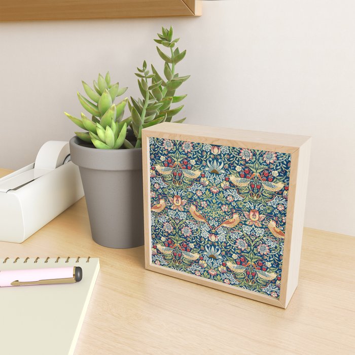 William Morris  Strawberry Thief Mini Art Print Gallery Image 2