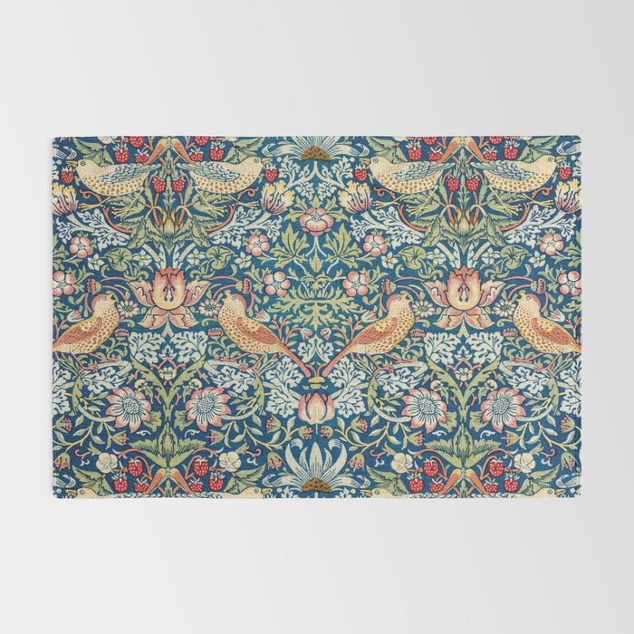 William Morris  Strawberry Thief Rug Gallery Image 2