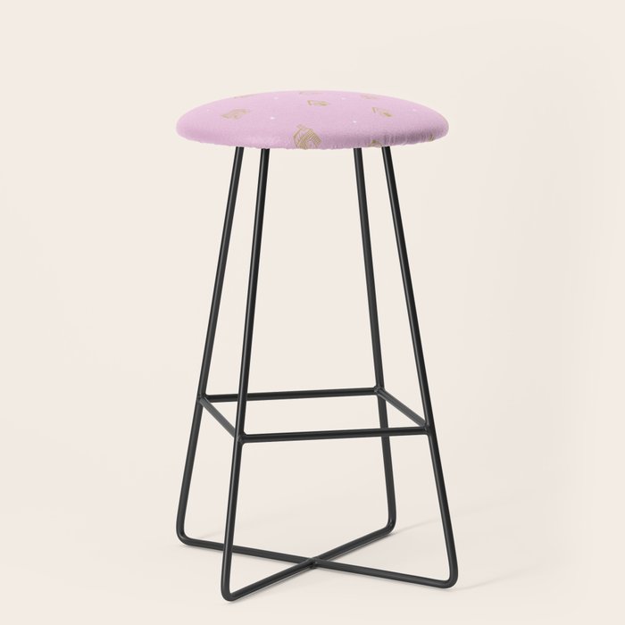 Christmas gingerbread house doodle pattern  Stool Gallery Image 1