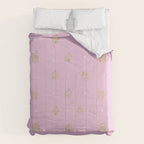 Christmas gingerbread house doodle pattern  Comforter Gallery Image 6