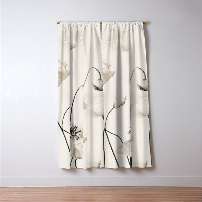 Flowers 20 Window Curtain Gallery Image 3
